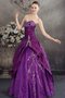 Herz-Ausschnitt Pick-Ups Quinceanera Kleid mit Stickerei mit Applikation