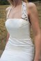 Meerjungfrau Stil Ärmelloses Neckholder Bodenlanges Brautkleid aus Satin