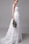 Mode Elegantes Göttin Brautkleid Brautkleid mit Bordüre mit Mehrschichtigen Rüsche