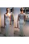 Kurze Ärmeln Bodenlanges Luxus Brautkleid mit gekappten Ärmeln mit Rüschen