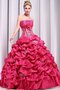 Geschichtes Natürliche Taile Bodenlanges Quinceanera Kleid aus Satin mit Blume