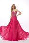 Prinzessin Normale Taille Herz-Ausschnitt Plissiertes Chiffon Abendkleid