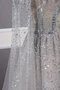 Halle Einzigartig Tüll A-Linie Brautkleid mit Kristall