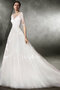 Schön Halle Langes Festliches Brautkleid mit Rücken Schnürung
