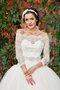 A-Line Duchesse-Linie Spitze Elegantes Romantisches Brautkleid