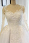 Meerjungfrau Perlenbesetztes Natürliche Taile Attraktiv Romantisches Brautkleid