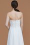 Natürliche Taile A-Line Prinzessin Chiffon Brautjungfernkleid mit Herz-Ausschnitt
