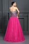 Herz-Ausschnitt Ärmelloses Empire Taille Organza Duchesse-Linie Quinceanera Kleid