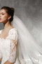 Unverwechselbar Pompöse Prächtiges Anständiges Brautkleid aus Satin