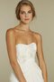 Etui Drapiertes Anständiges Brautkleid aus Chiffon mit natürlicher Taille