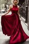 Normale Taille Seide wie Satin Prinzessin Stilvoll A Linie Abschlusskleid