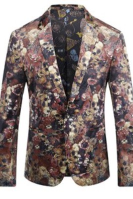 Blume Männlichen Jacke Dünne Klage High-end-casual