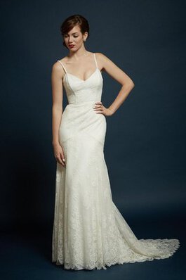 Enganliegendes Normale Taille Glamouröses Extravagantes Brautkleid mit Bordüre