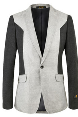 Mens Masculino Größe Anzug Blazer Slim Fit Jacke