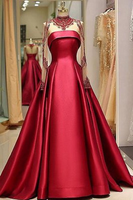 Reißverschluss Mode Duchesse-Linie Extravagantes Abendkleid aus Tüll