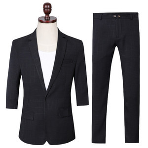 Terno Masculino Slim Fit Anzüge Halben Blazer Neue