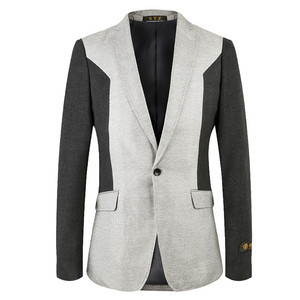 Mens Masculino Größe Anzug Blazer Slim Fit Jacke