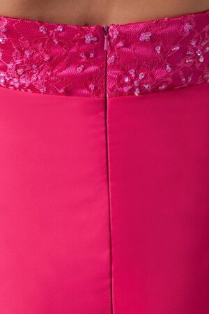 Juwel Ausschnitt Ärmelloses Knöchellanges Abendkleid mit Nackenband mit Schmetterlingsknoten