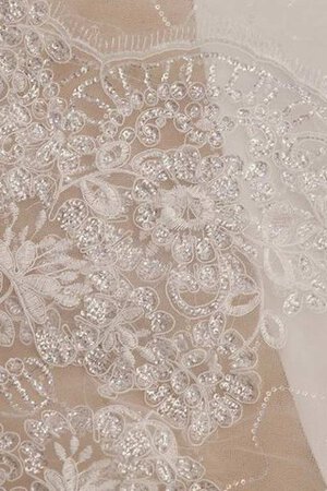 Vintage Spitze Herz-Ausschnitt Bodenlanges Romantisches Brautkleid
