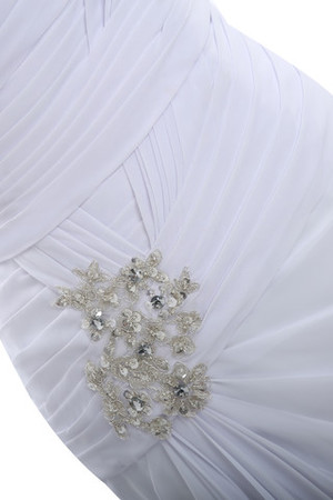 Vintage Outdoor Bodenlanges Ausgefallenes Brautkleid mit Bordüre