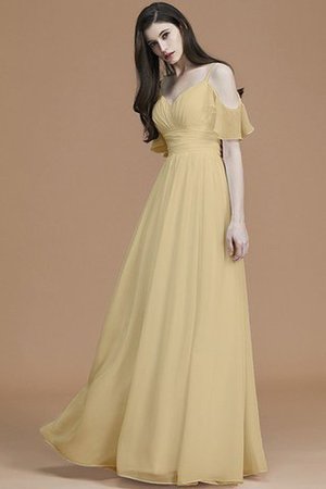 Sie sich für etwas Einfaches mit einem Überraschungselement 9ce2-5v0il-a-linie-chiffon-normale-taille-bodenlanges-brautjungfernkleid-mit-ruschen