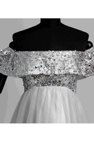 Tüll Plissiertes Stilvolles Romantisches Einfaches Ballkleid