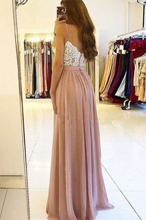 Beliebt Prinzessin Bodenlanges Ballkleid mit Applike mit Spaghettiträger