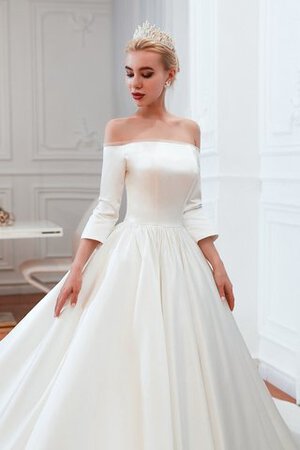 Duchesse-Linie Klassisches Mode Schlichtes Göttin Brautkleid Brautkleid