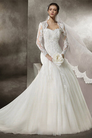 Verlockend Reißverschluss Meerjungfrau Halle Romantisches Brautkleid