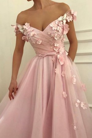 Normale Taille Atemberaubend Prinzessin Schulterfreier Ausschnitt Ballkleid ohne Ärmeln