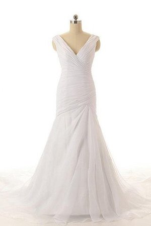 oft Händchen haltend und bereitet sich auf den Ringwechsel 9ce2-hr2ve-organza-normale-taille-meerjungfrau-geruschtes-armelloses-brautkleid