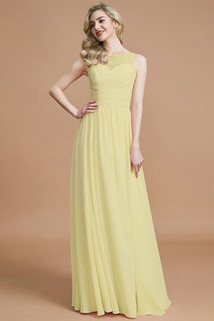 weißes langes Kleid Gebraucht gillne.de 9ce2-k56g2-prinzessin-chiffon-bateau-ausschnitt-bodenlanges-brautjungfernkleid-ohne-armeln