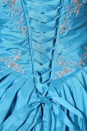 Duchesse-Linie Herz-Ausschnitt A Linie Pick-Ups Quinceanera Kleid mit Rüschen