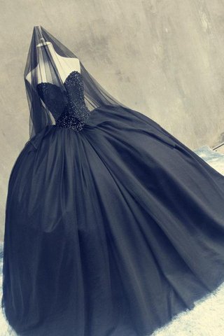 Duchesse-Linie Organza Reißverschluss Quinceanera Kleid aus Spitze mit Blume