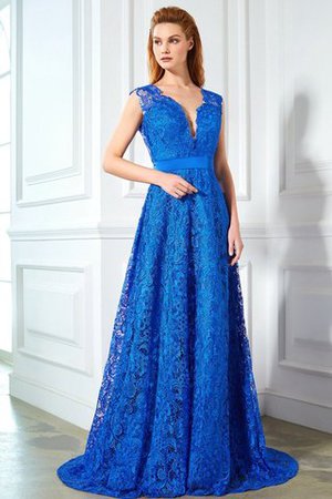 Ärmellos Rückenfreies Prinzessin Schmetterlingsknoten Abendkleid mit Sweep zug