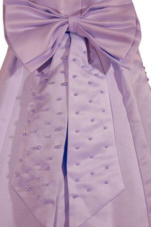 Taft Ärmelloses Reißverschluss Blumenmädchenkleid mit Jacke mit Schmetterlingsknoten