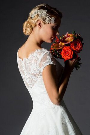 Plissiertes Luxus Einfaches Schick Kurzes Brautkleid