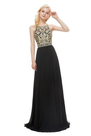 Unverwechselbar Natürliche Taile Romantisches Sexy Ballkleid mit Stickerei