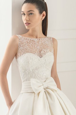 Halle Durchsichtige Rücken Luxus Modisches Brautkleid mit Sweep zug
