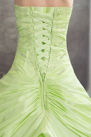 Duchesse-Linie Pick Up Paillettenbesetztes Quinceanera Kleid mit Herz-Ausschnitt mit Blume