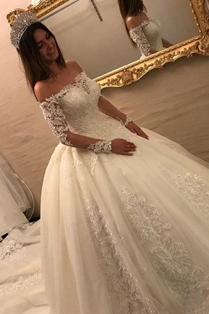 Tüll Faszinierend Dom Normale Taille Elegantes Brautkleid