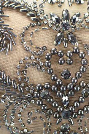 Meerjungfrau Halle Umwerfend Luxus Ballkleid mit Kristall