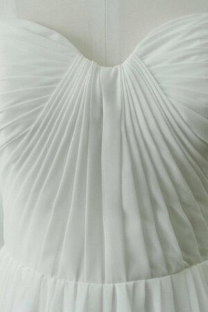 Herz-Ausschnitt Spitze Bodenlanges Brautkleid mit Rücken Schnürung mit Bordüre