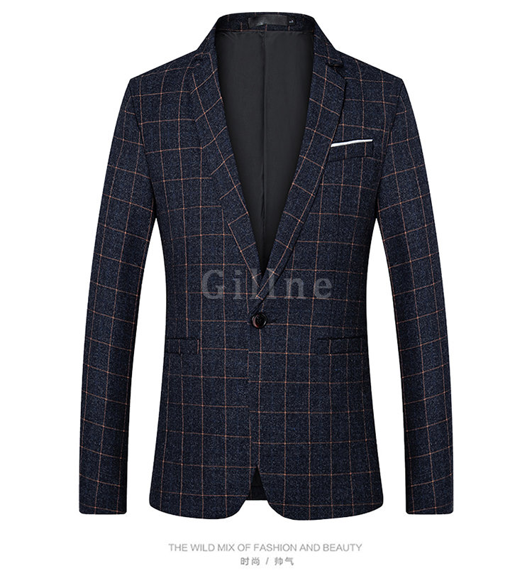 Formal Treffen Casual Jacke Luxus Blazer Masculino