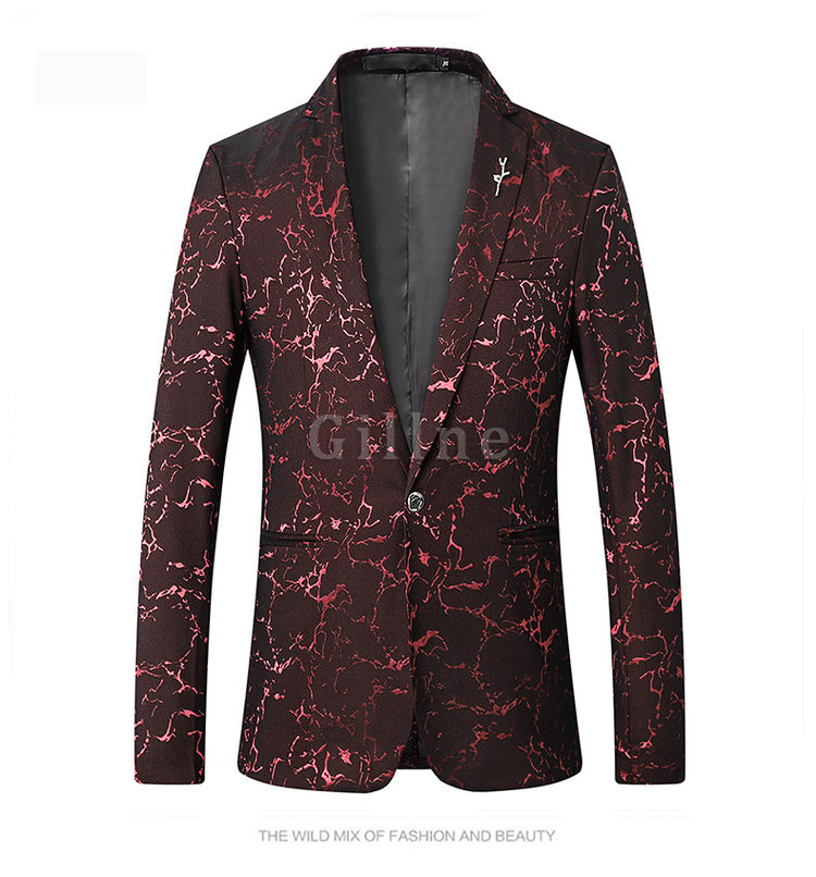 Angelegenheiten Hochzeit Männlichen Luxus Mens Fashion Blazer