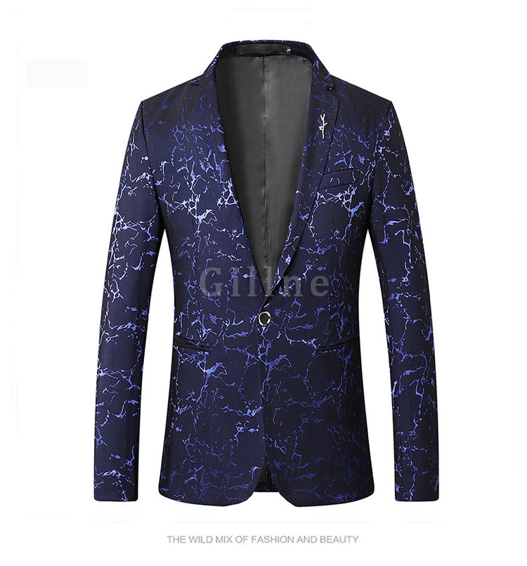 Angelegenheiten Hochzeit Männlichen Luxus Mens Fashion Blazer