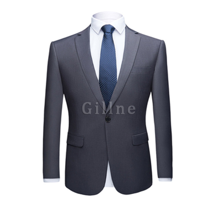 Blazer Masculino Slim Fit Anzug Schwarz Business Formale Jacken