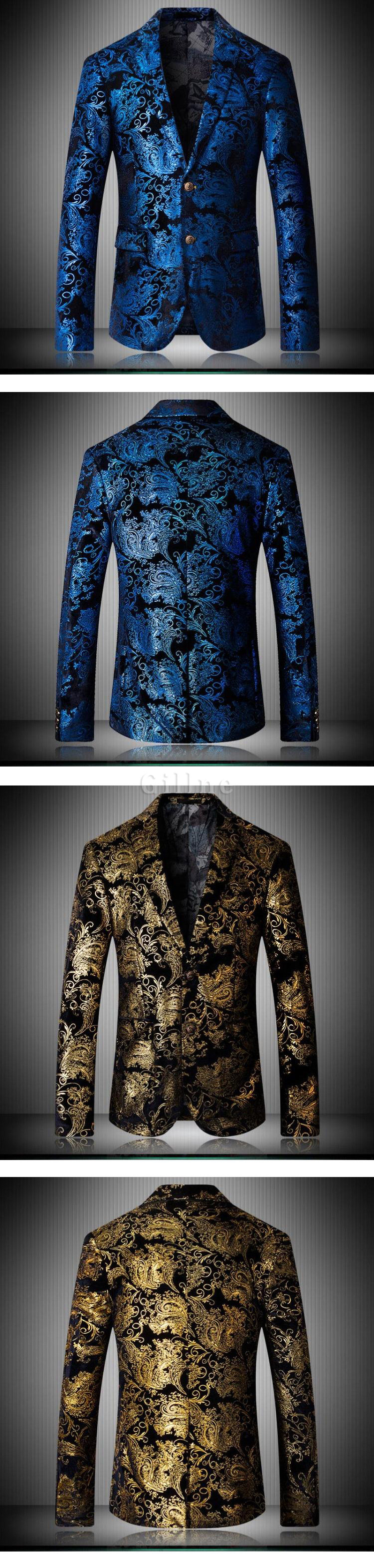 Herren Anzüge Kleidung Neuesten Luxuriöse Jaqueta