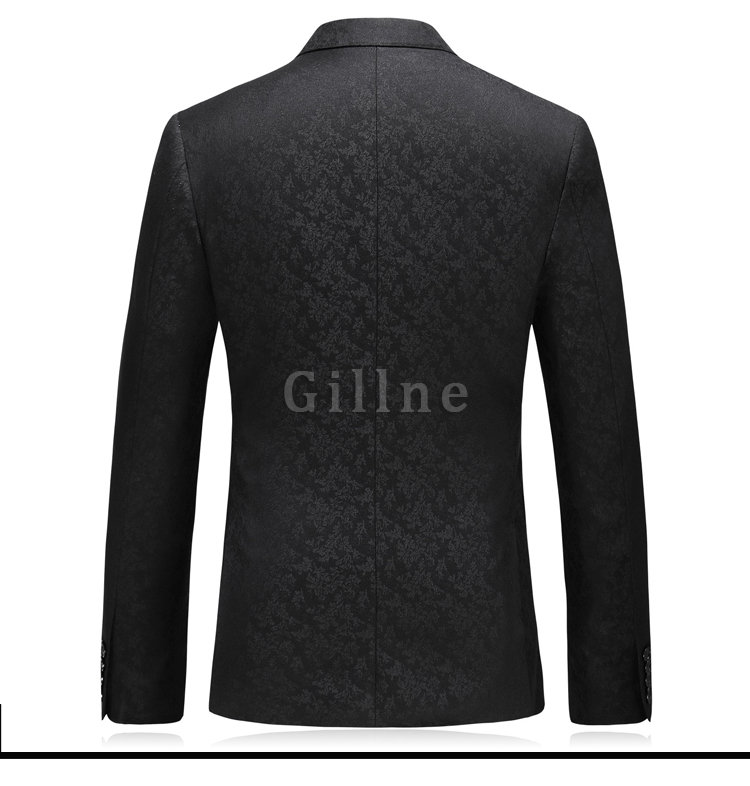 Herren Plus Größe 5xl Klassische Zweireiher Blazer