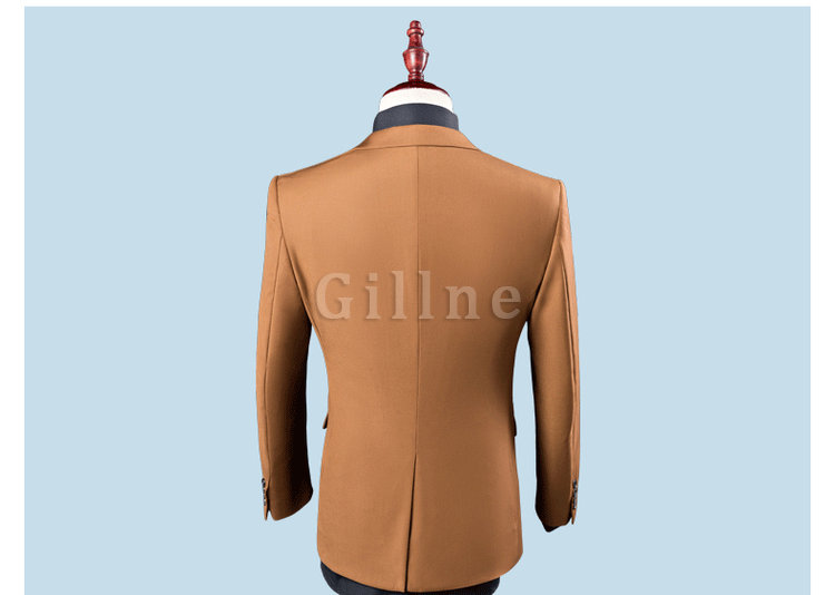 Business Casual Formalen Asiatische Anzug Männer Anzug Slim Fit